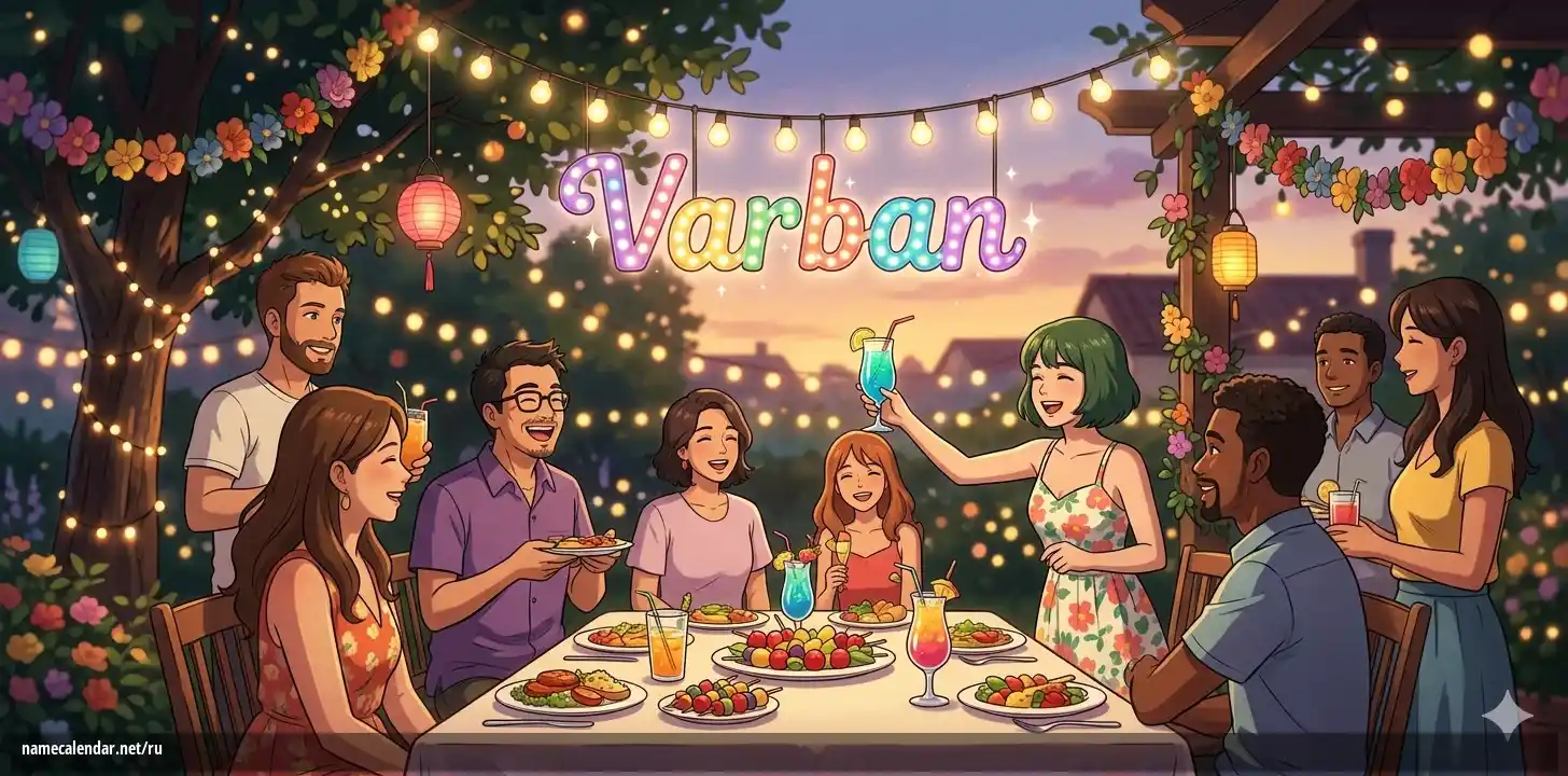 Празднование именин и именин - Varban