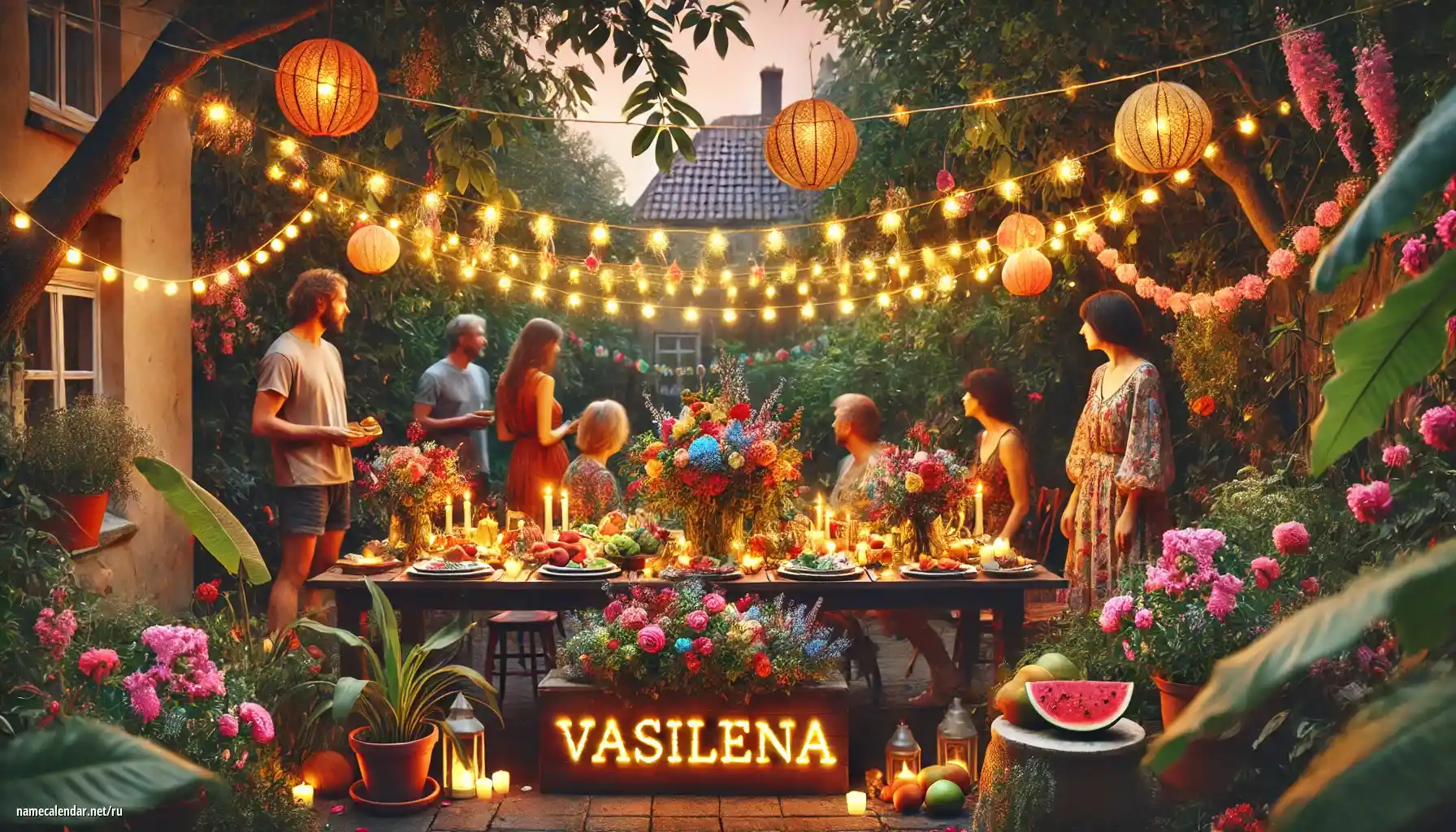 Празднование именин и именин - Vasilena