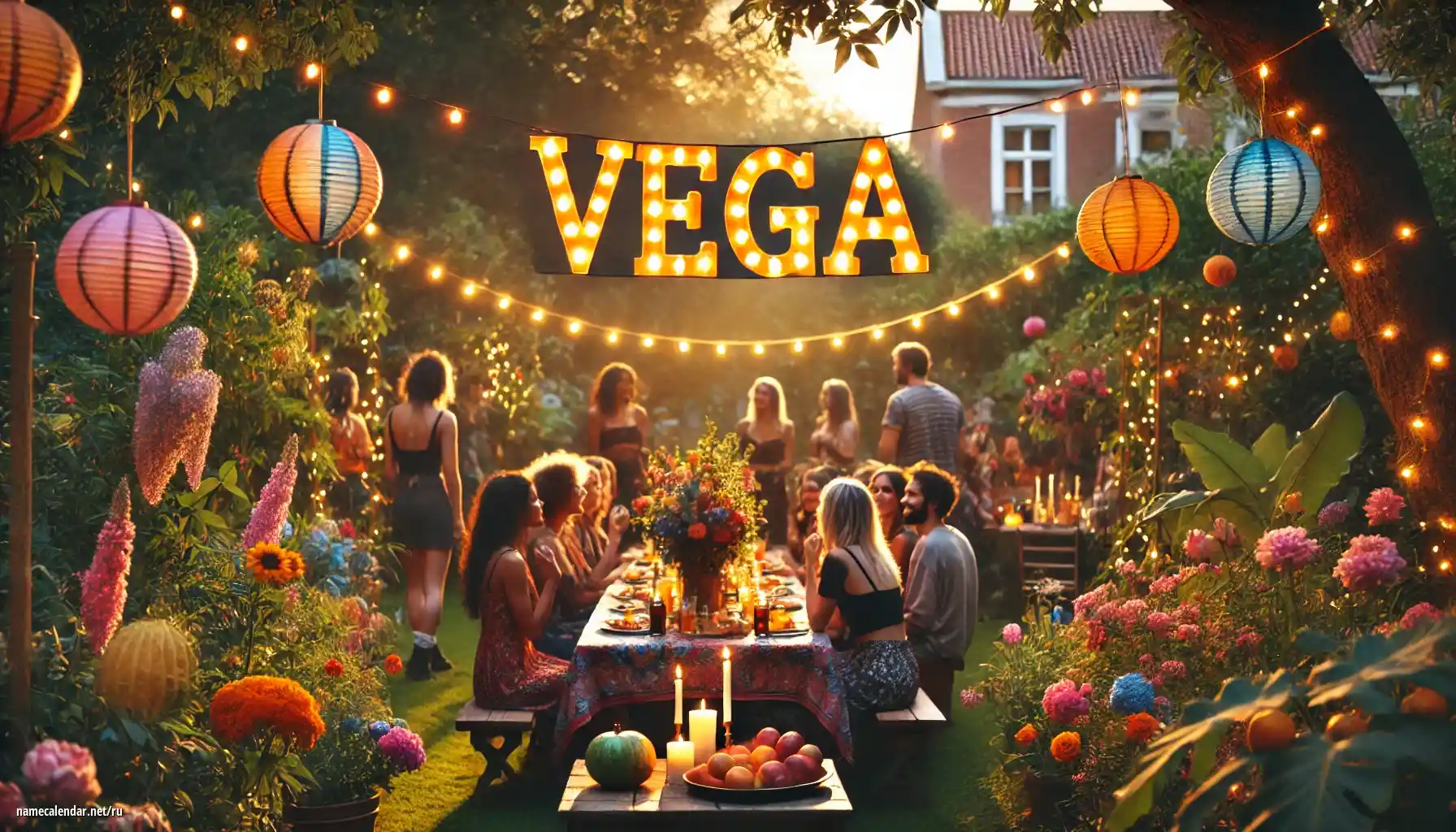 Празднование именин и именин - Vega