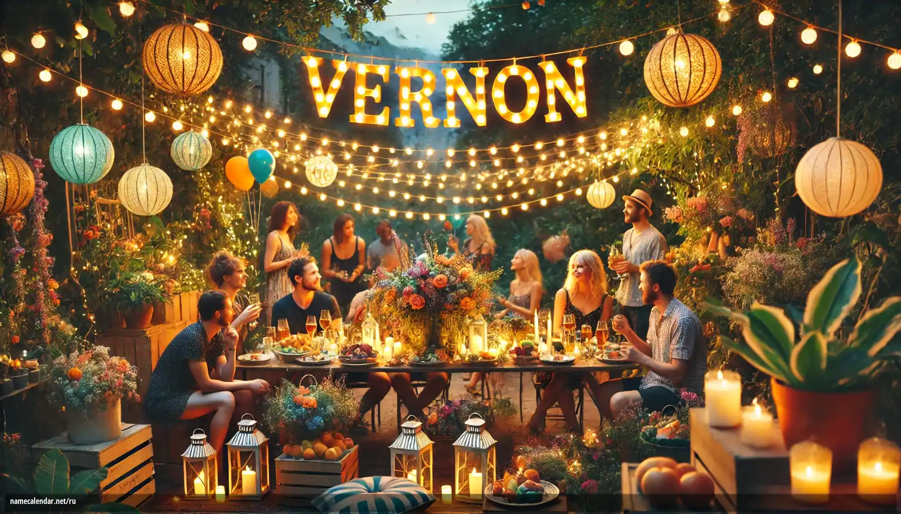 Празднование именин и именин - Vernon
