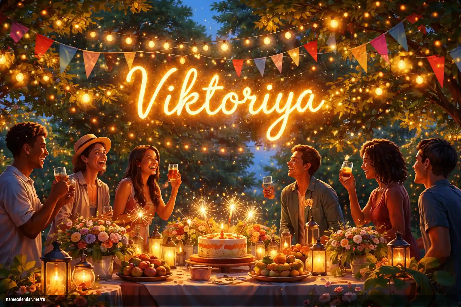 Празднование именин и именин - Viktoriya