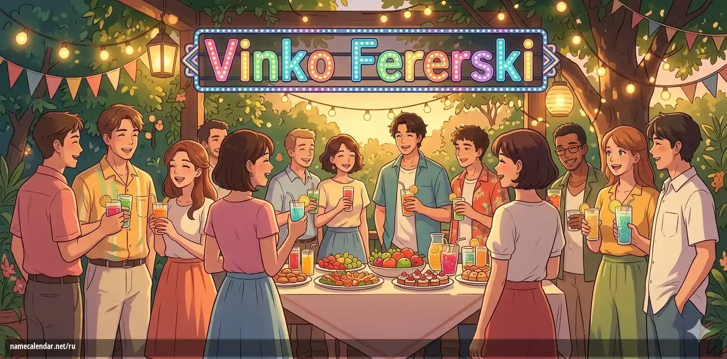 Празднование именин и именин - Vinko Fererski