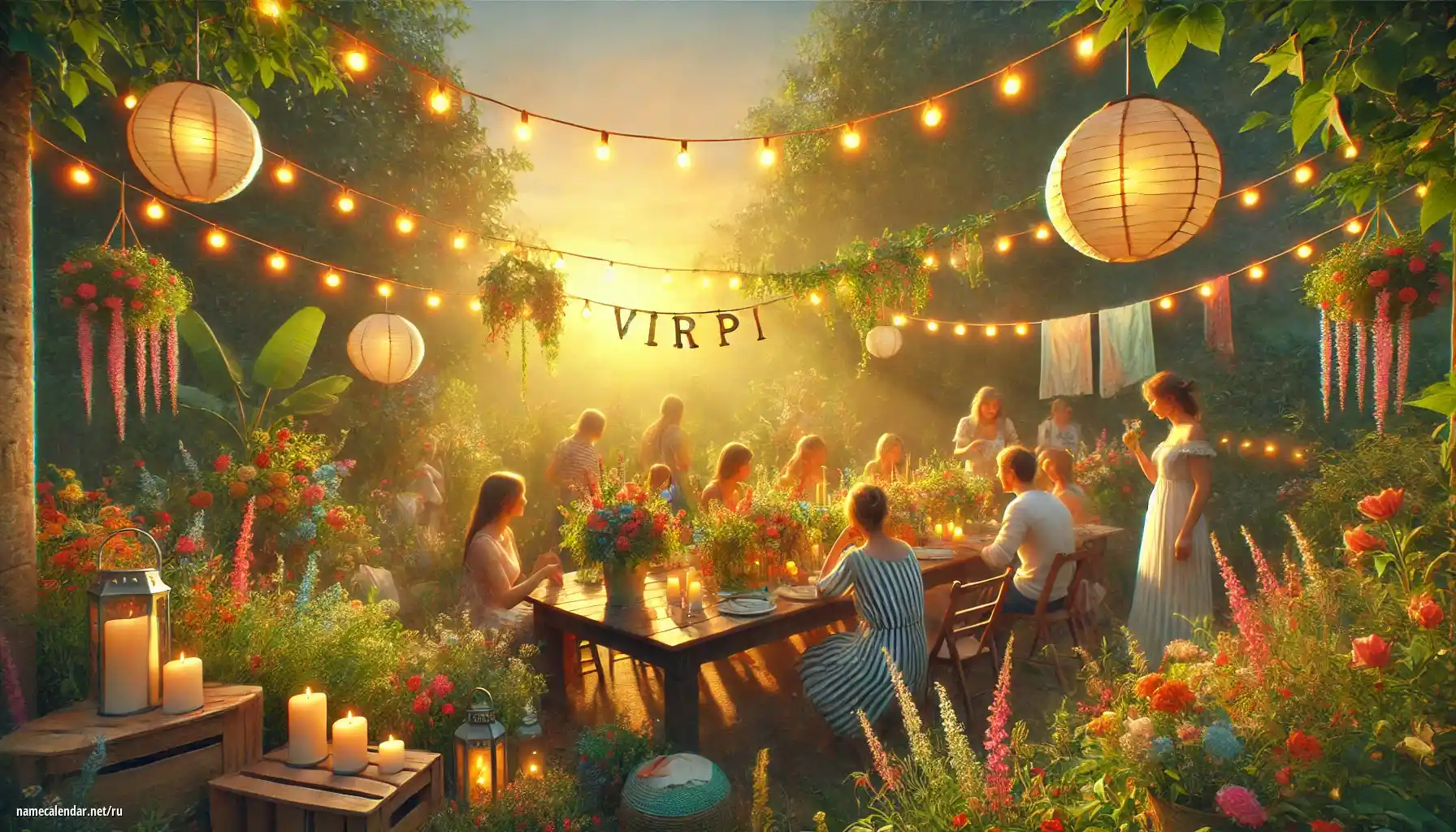 Празднование именин и именин - Virpi