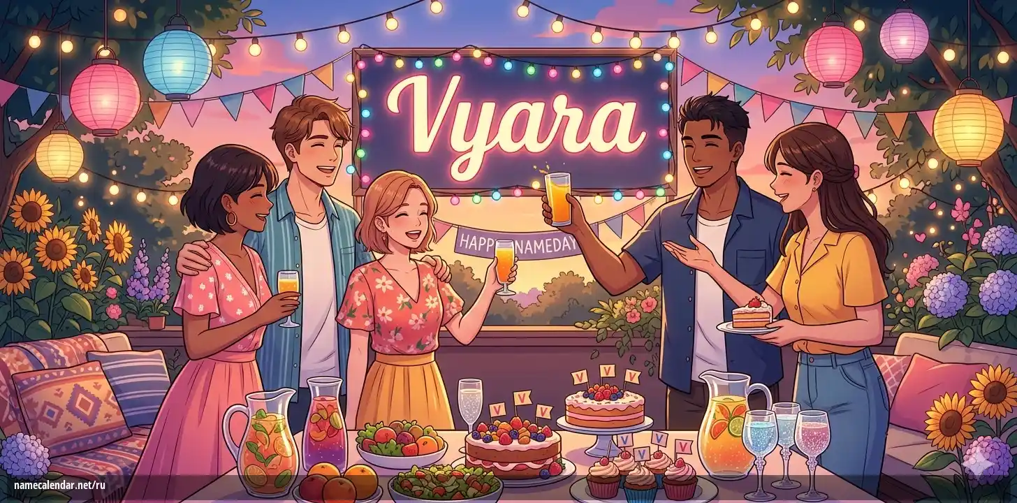 Празднование именин и именин - Vyara