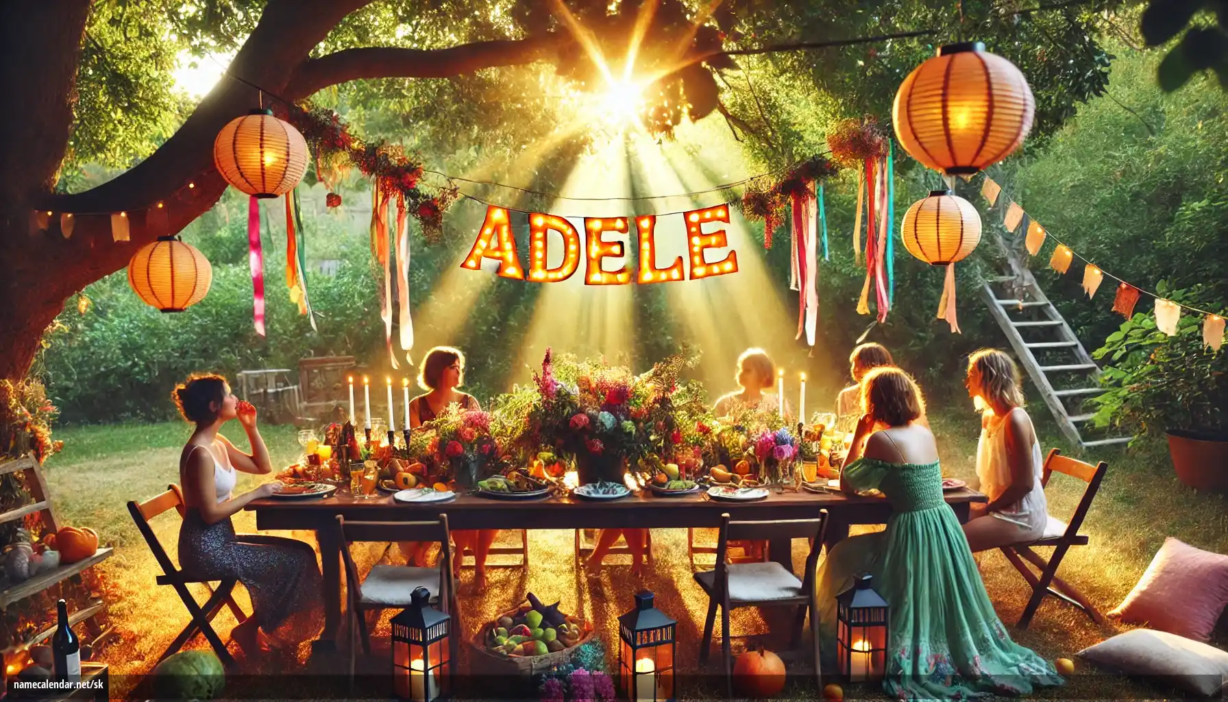 Oslava menín a mien - Adèle