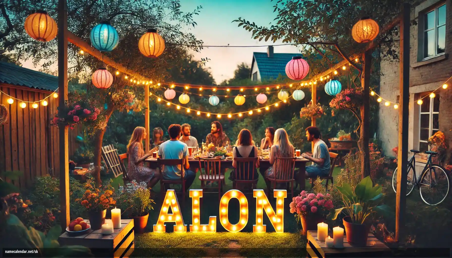 Oslava menín a mien - Alon