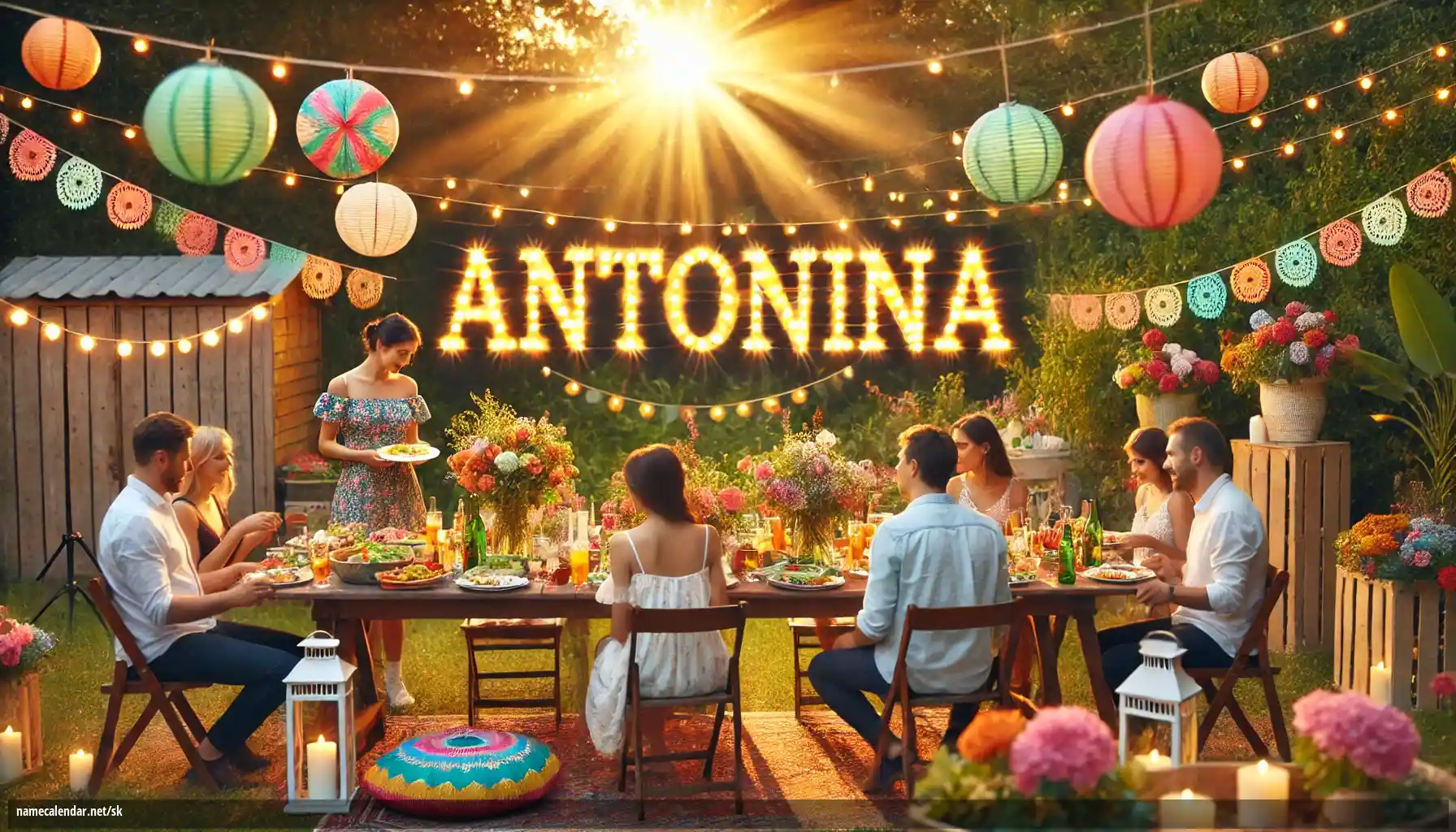 Oslava menín a mien - Antonina