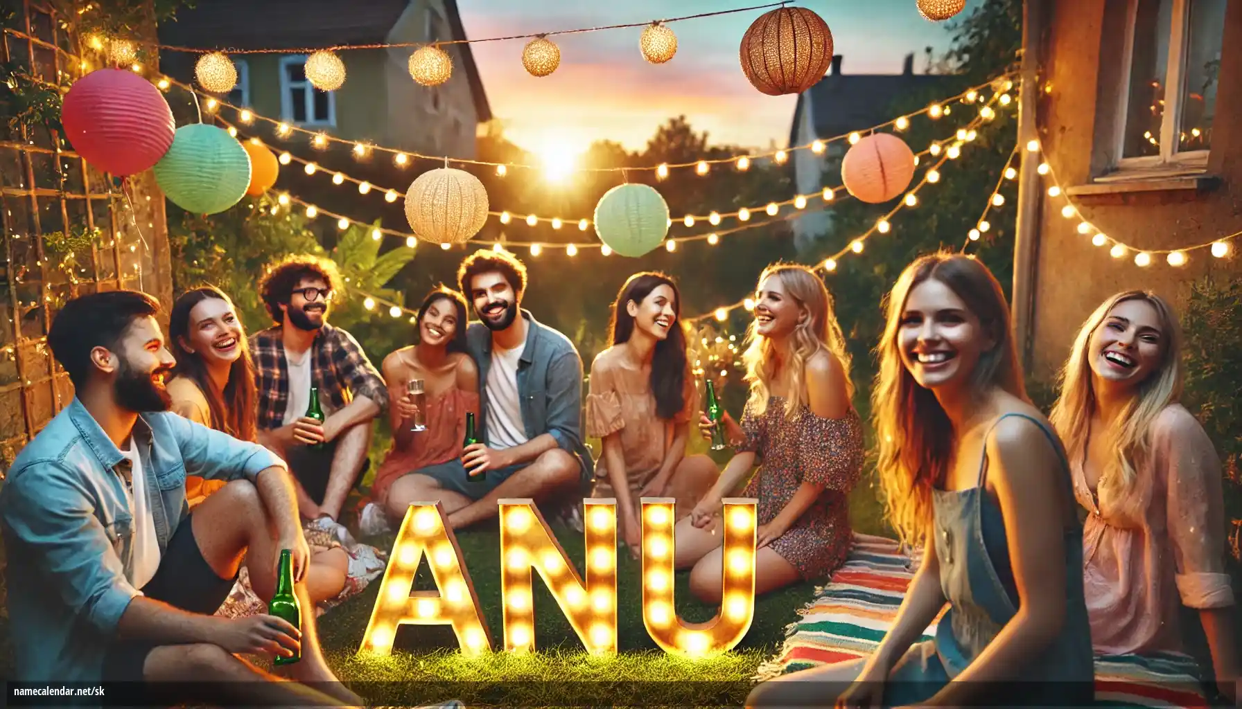 Oslava menín a mien - Anu