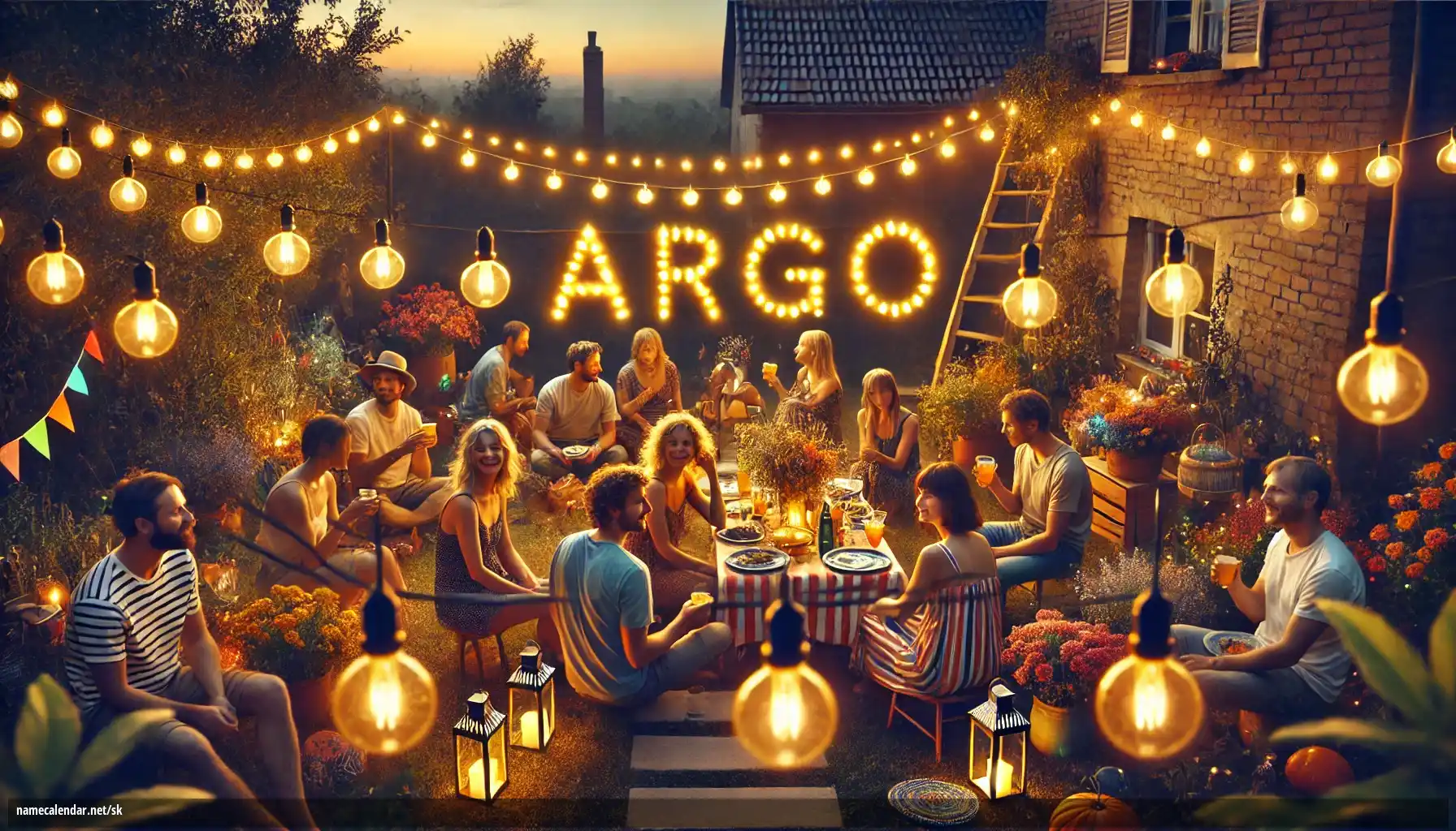 Oslava menín a mien - Argo