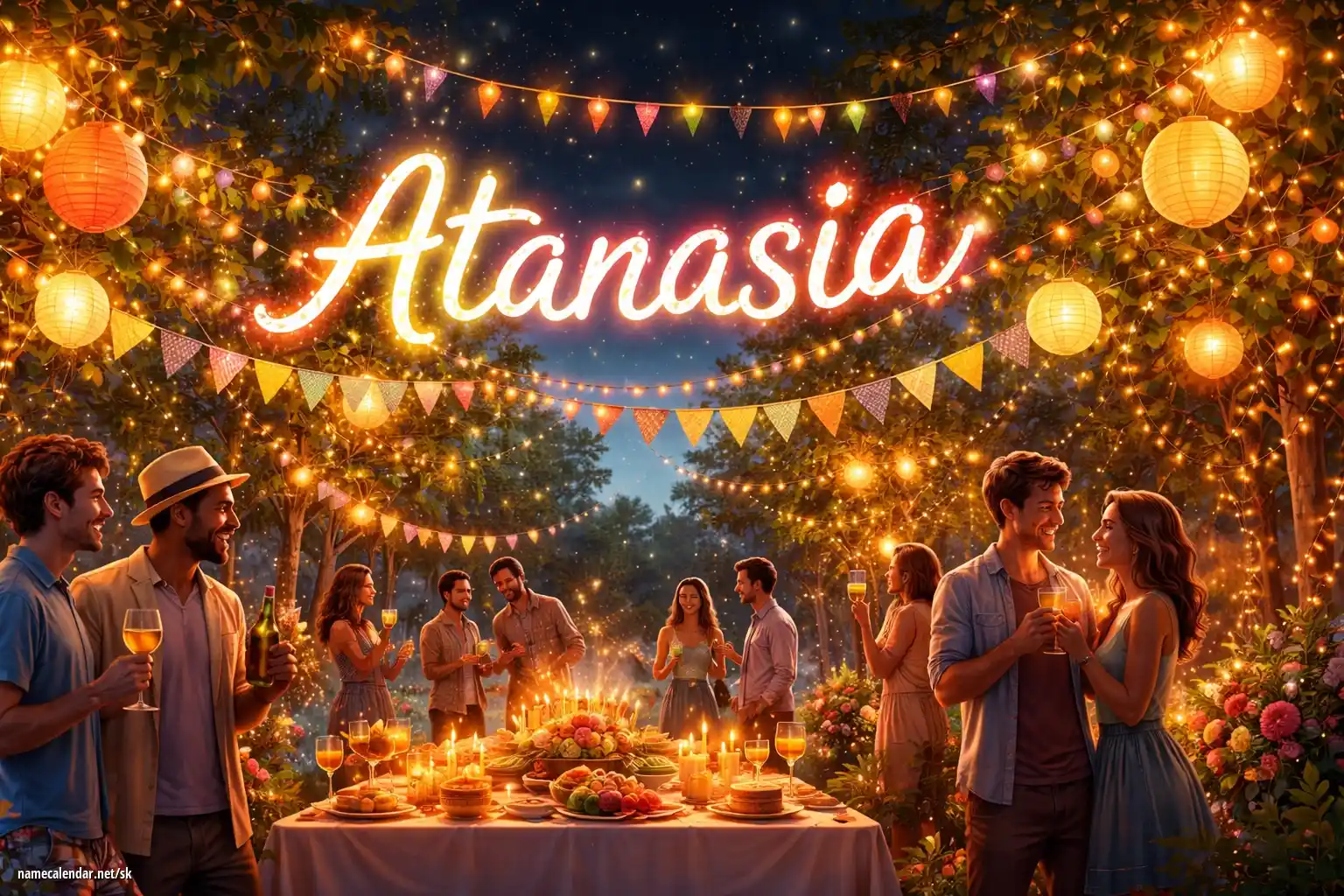 Oslava menín a mien - Atanasia