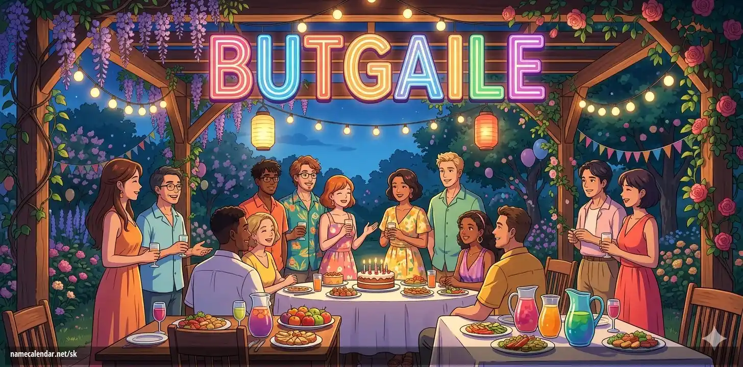 Oslava menín a mien - Butgaile