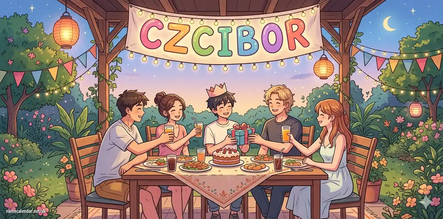Oslava menín a mien - Czcibor