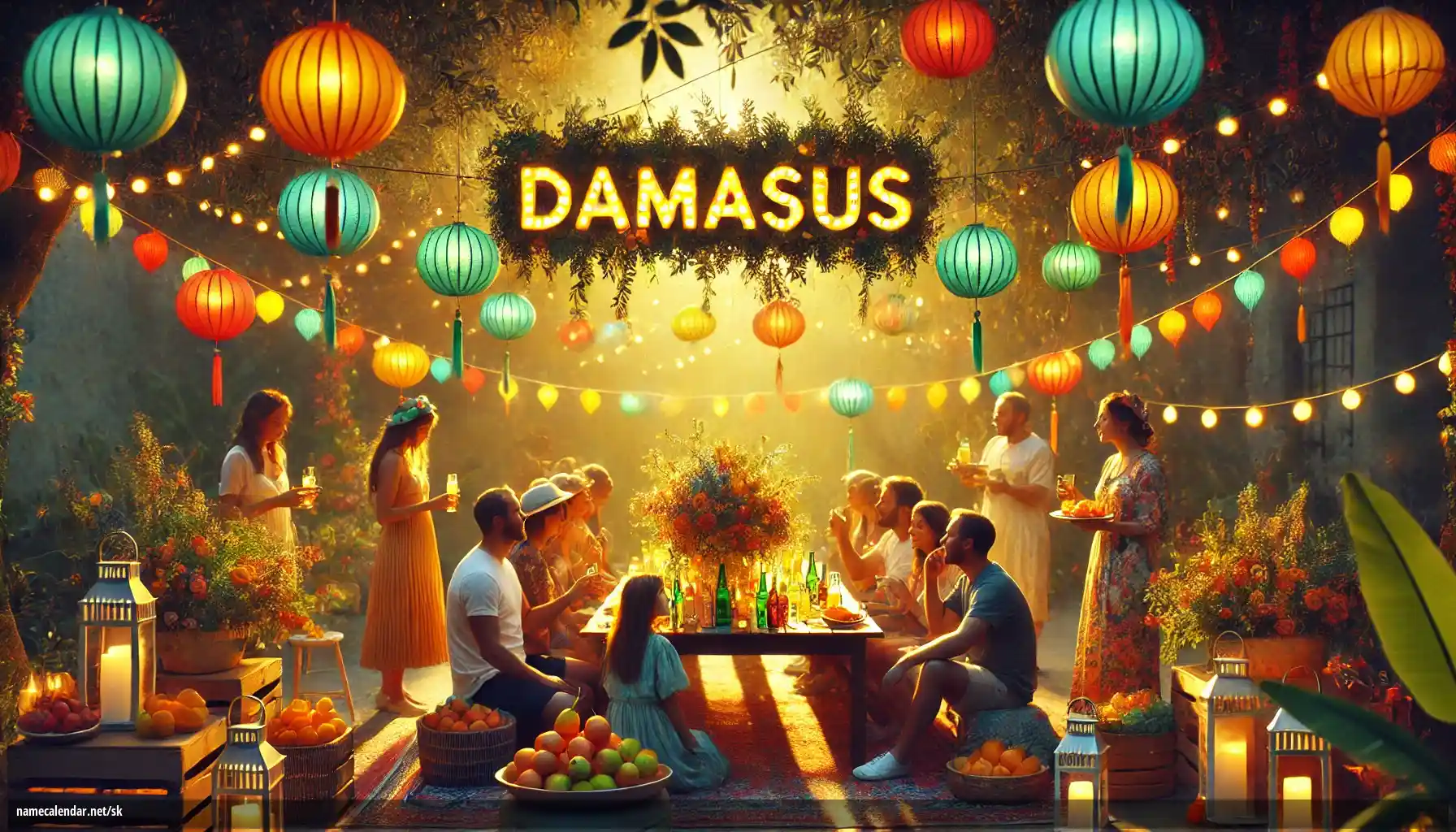 Oslava menín a mien - Damasus