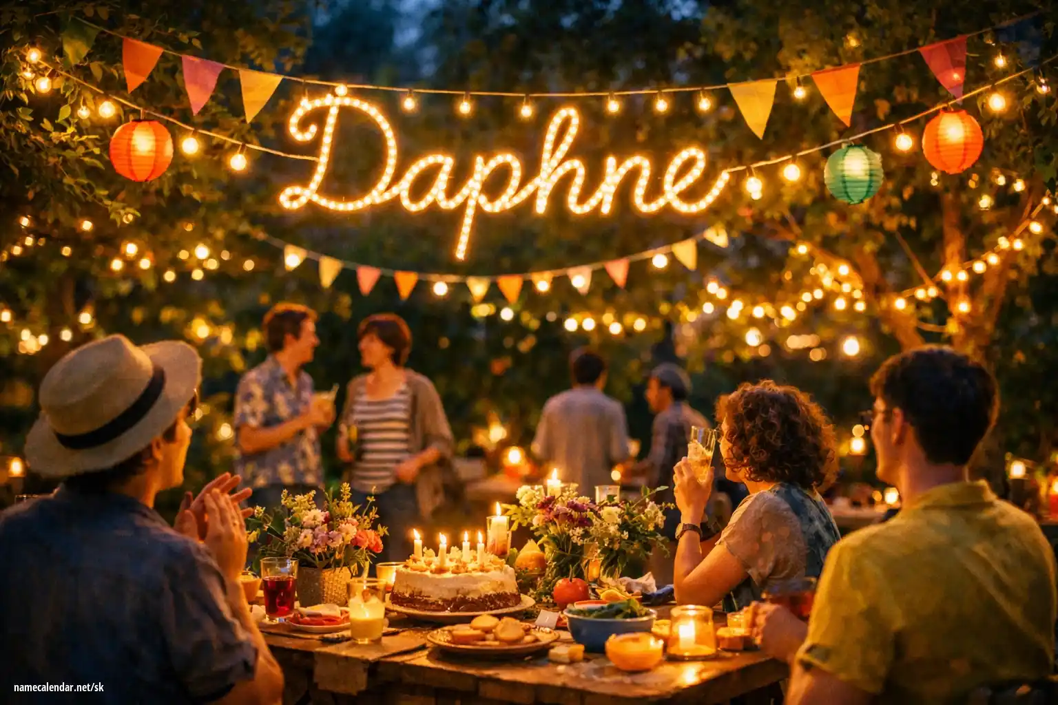 Oslava menín a mien - Daphne