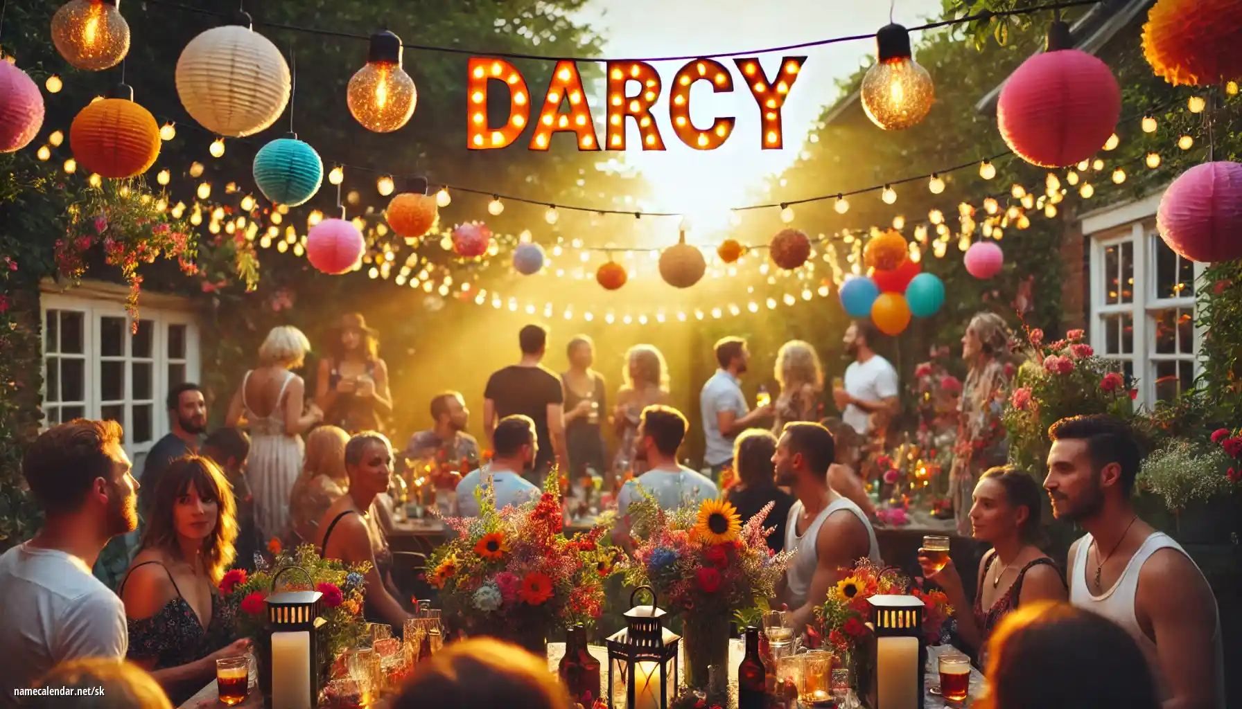 Oslava menín a mien - Darcy