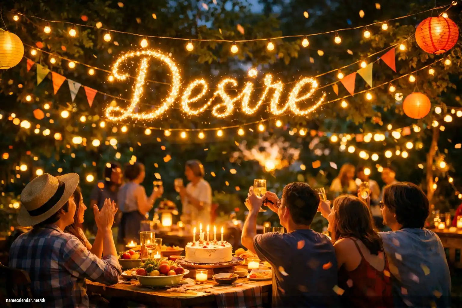 Oslava menín a mien - Desire