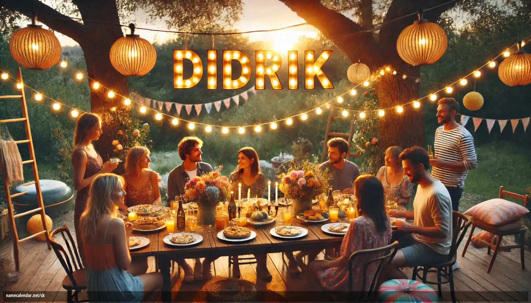 Oslava menín a mien - Didrik