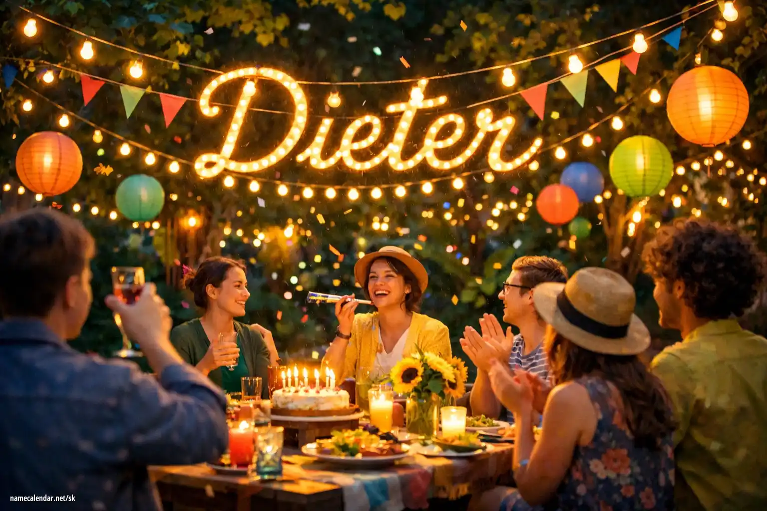 Oslava menín a mien - Dieter