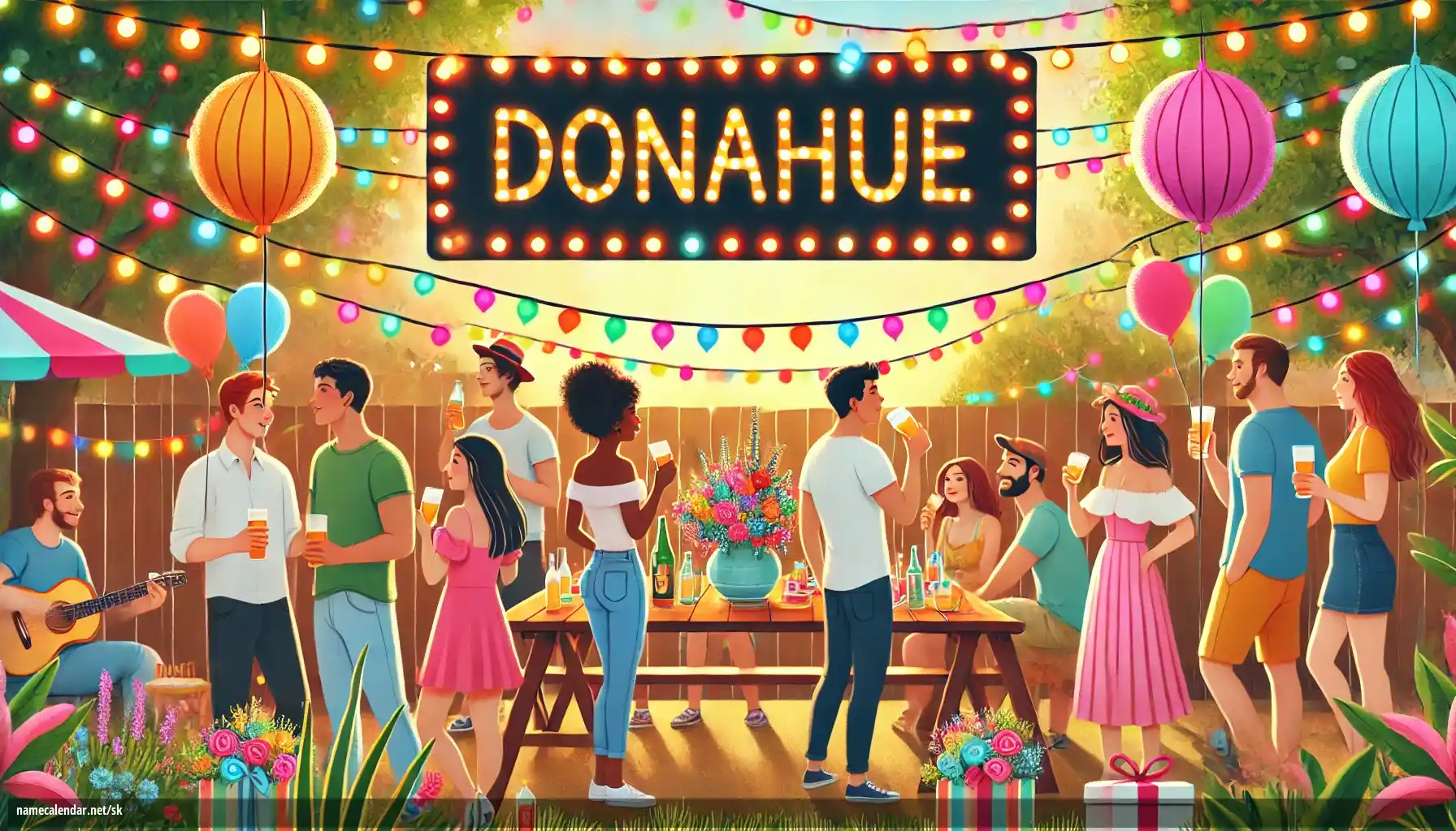 Oslava menín a mien - Donahue