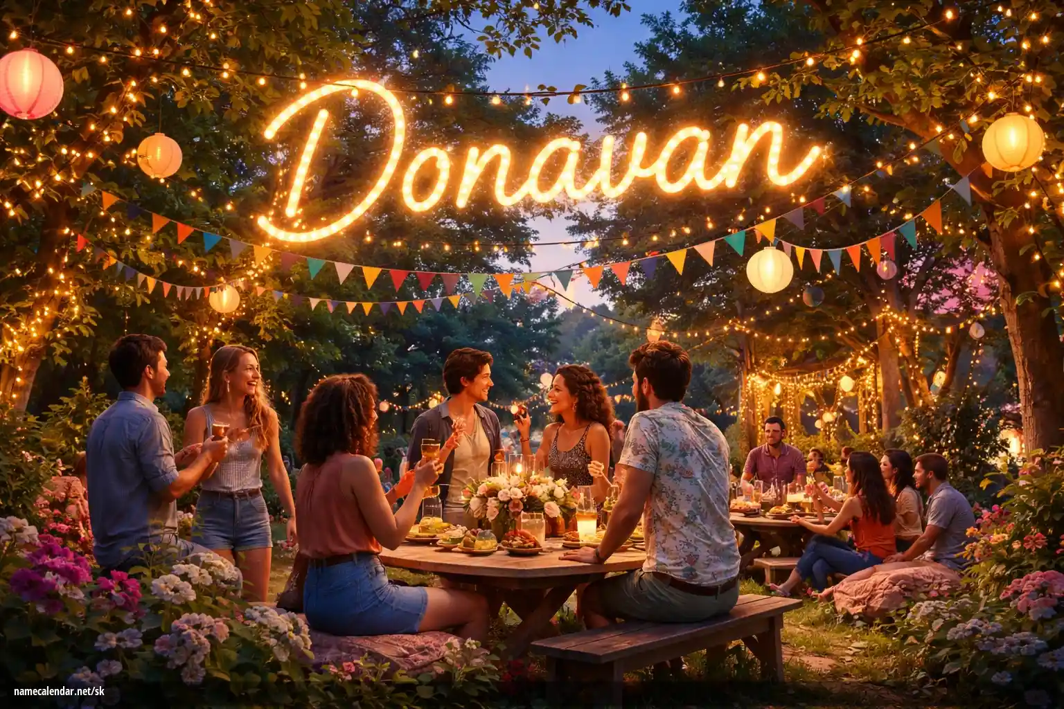 Oslava menín a mien - Donavan