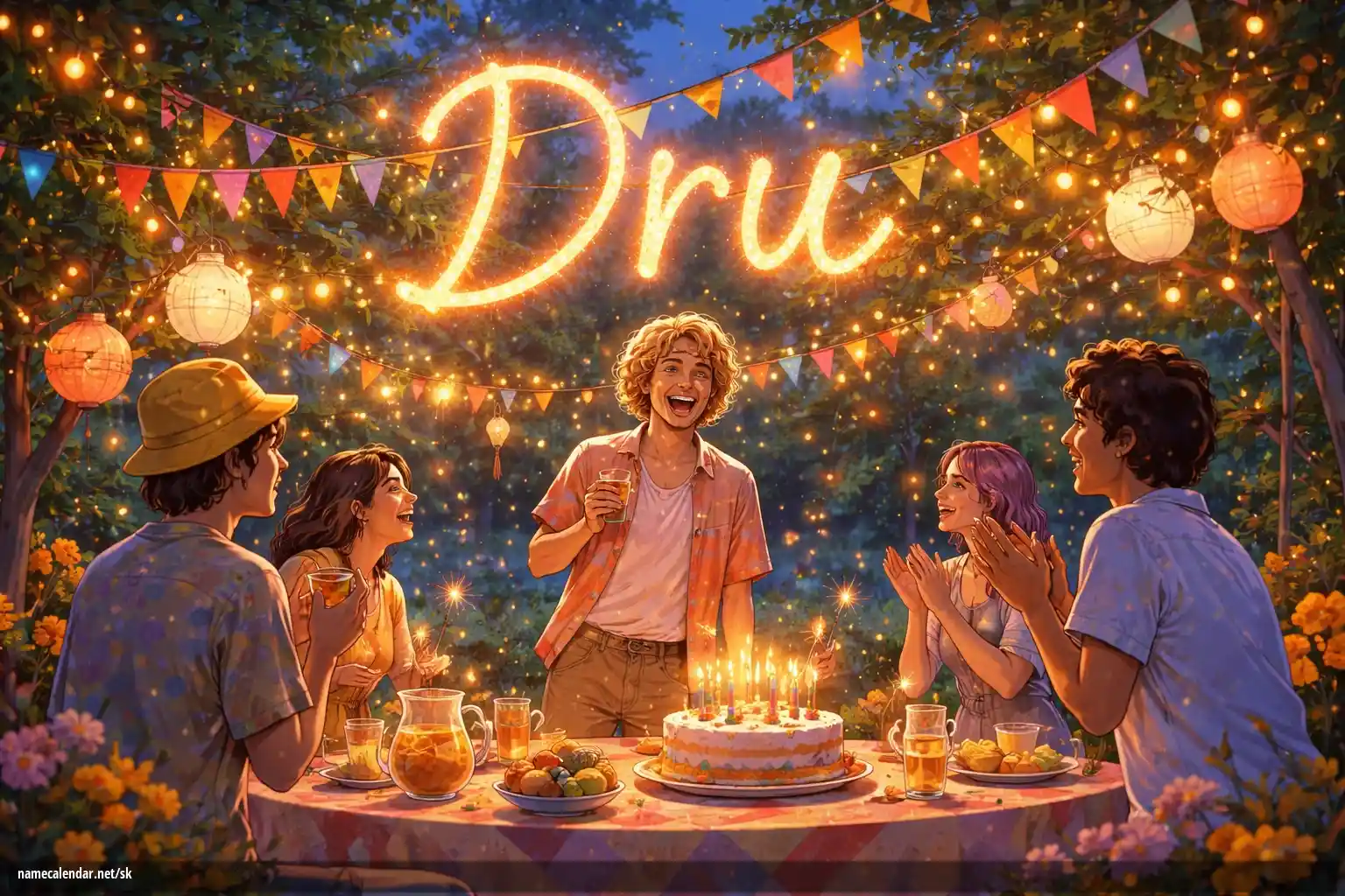 Oslava menín a mien - Dru