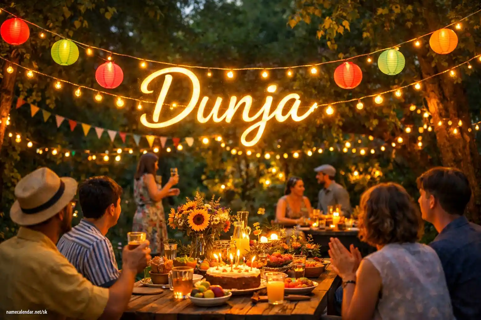 Oslava menín a mien - Dunja