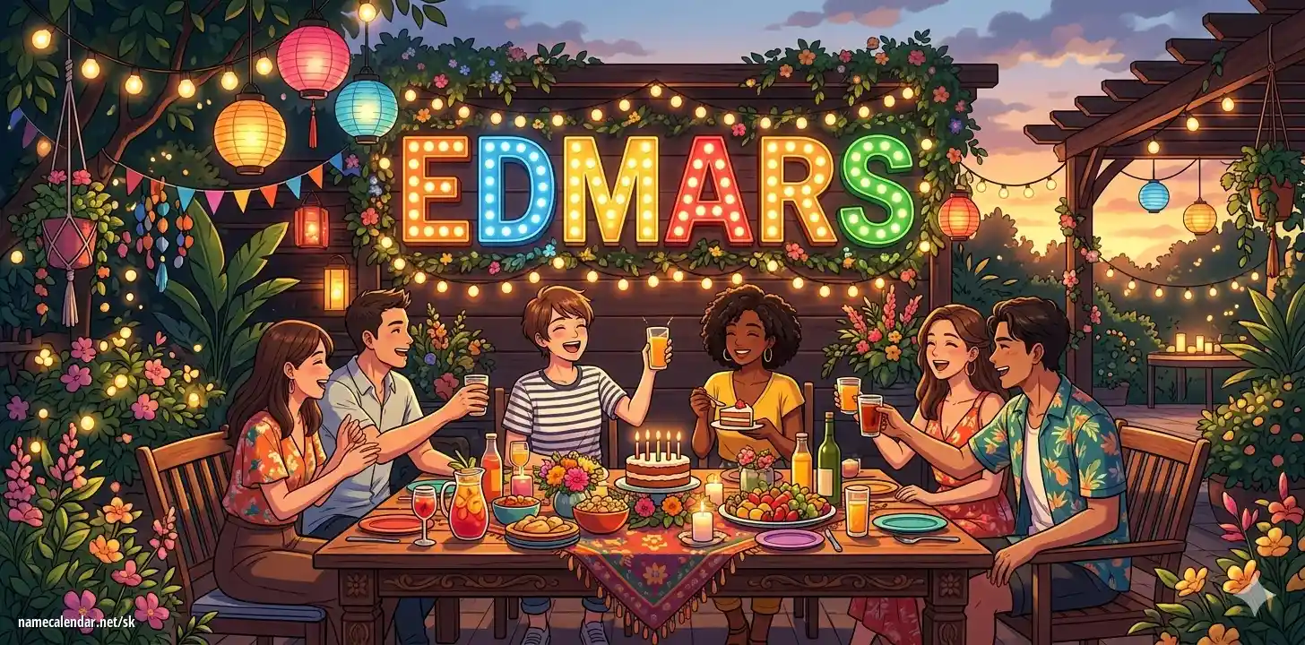 Oslava menín a mien - Edmars