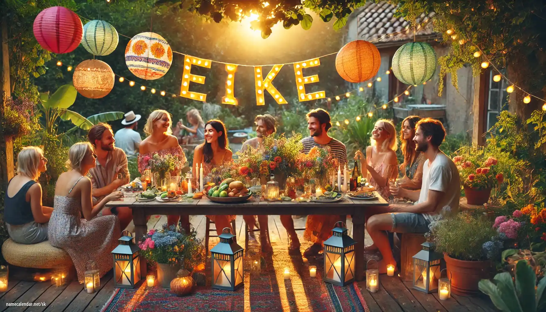 Oslava menín a mien - Eike