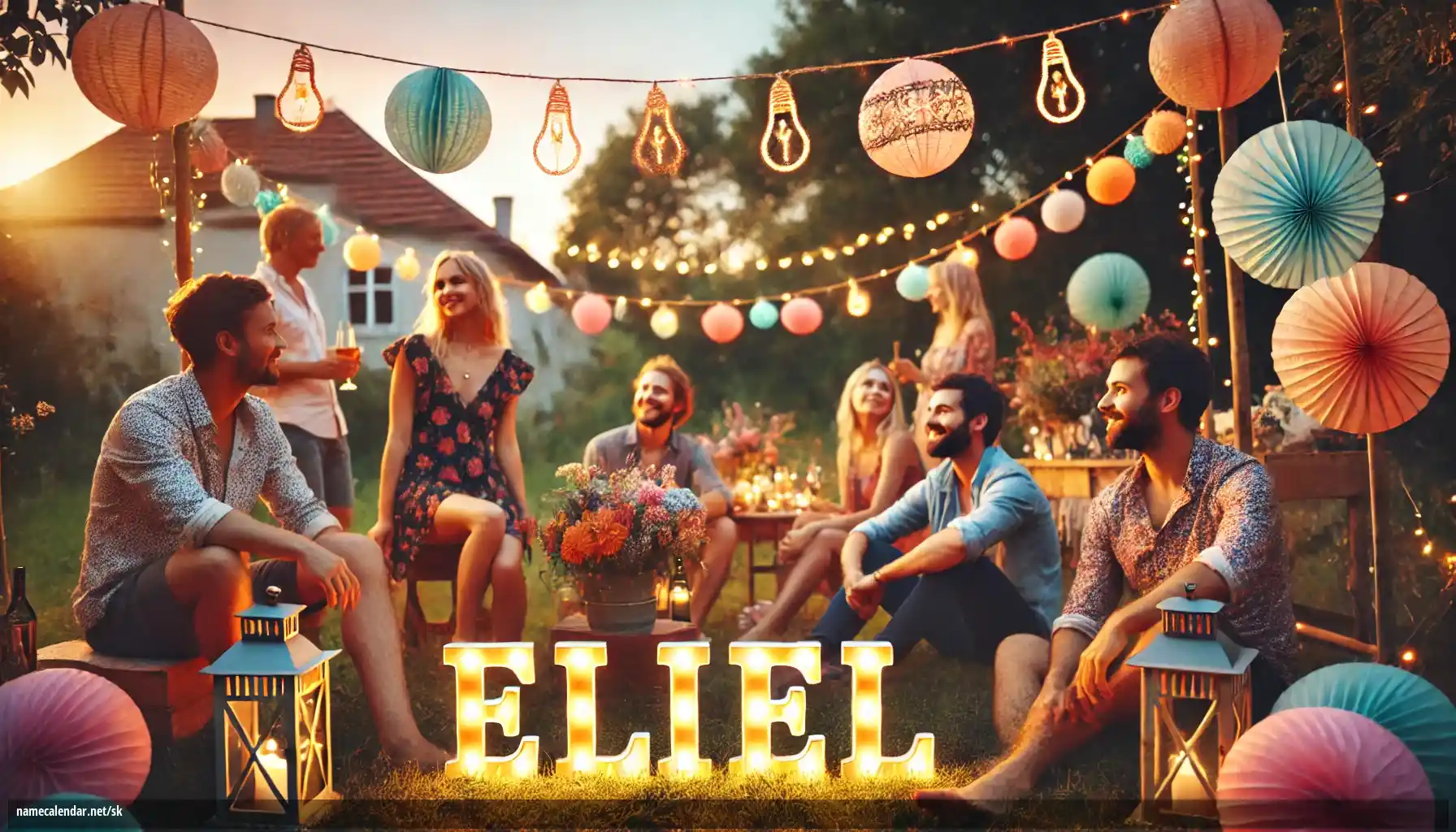 Oslava menín a mien - Eliel