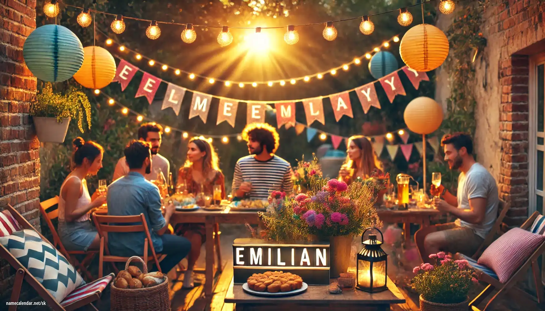 Oslava menín a mien - Emilian