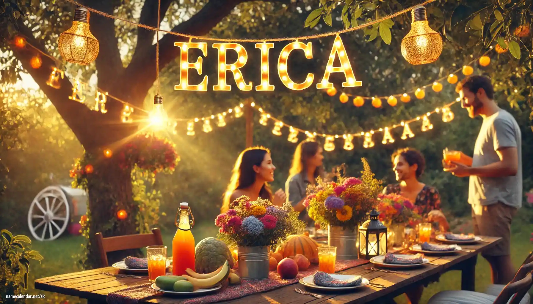 Oslava menín a mien - Erica