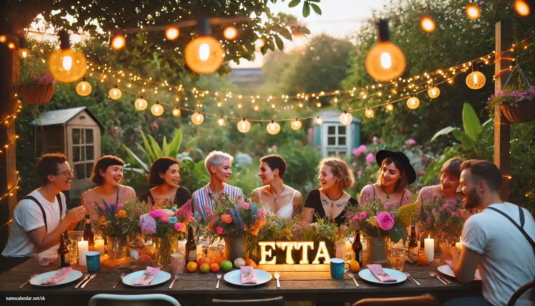 Oslava menín a mien - Etta