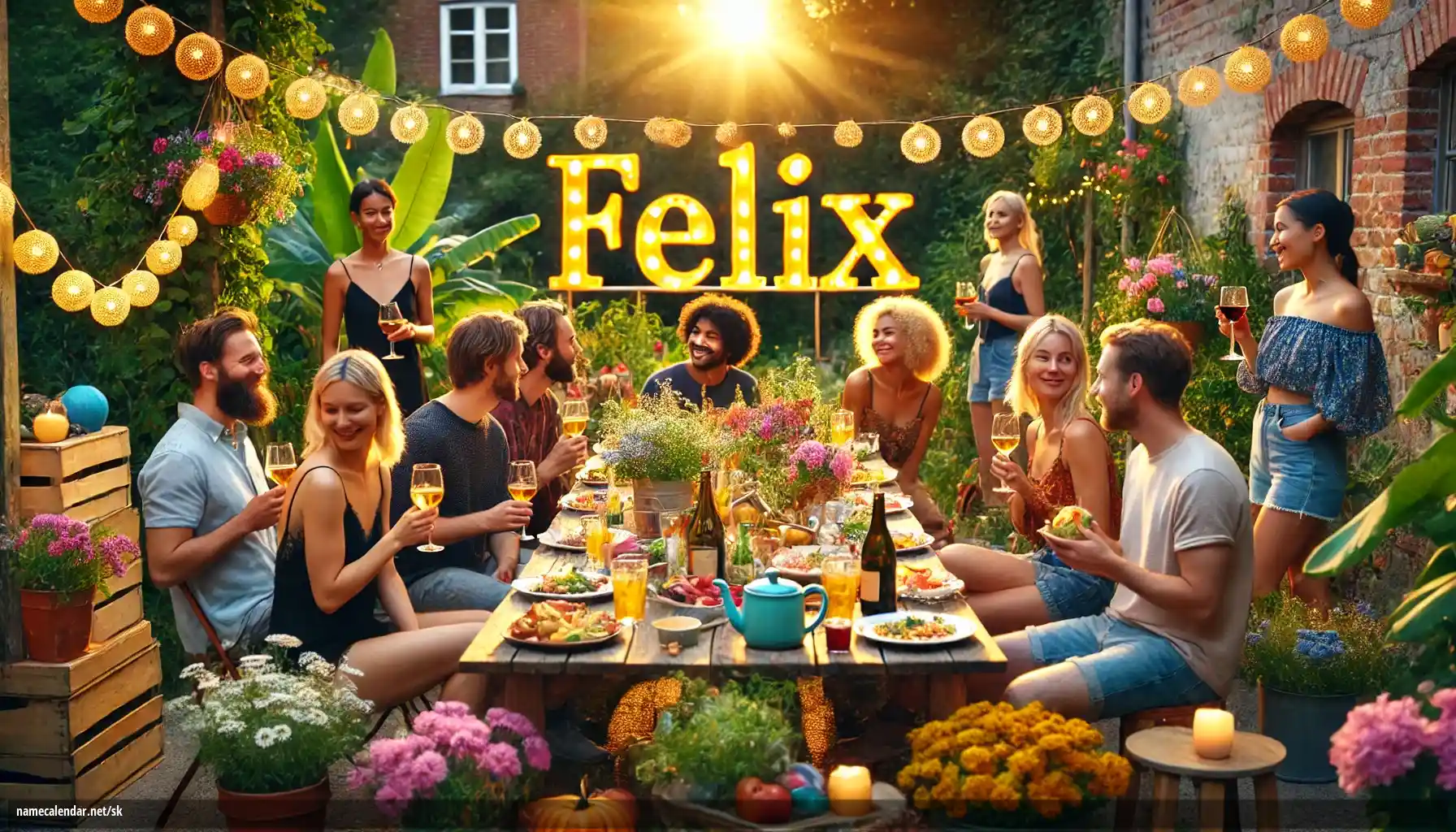 Oslava menín a mien - Félix