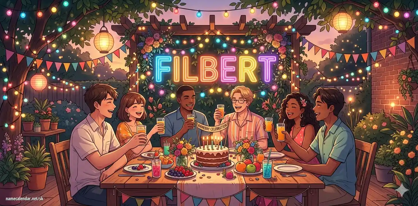 Oslava menín a mien - Filbert