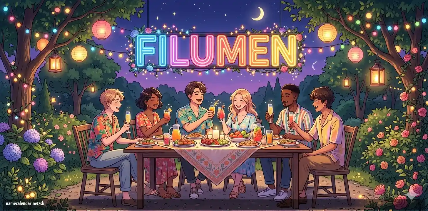 Oslava menín a mien - Filumen