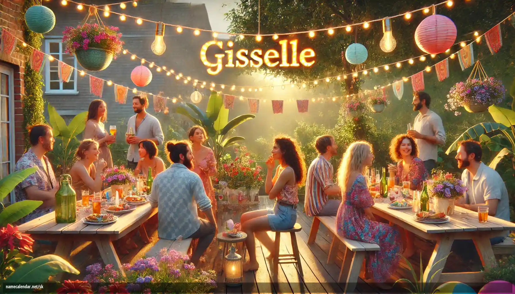 Oslava menín a mien - Gisselle