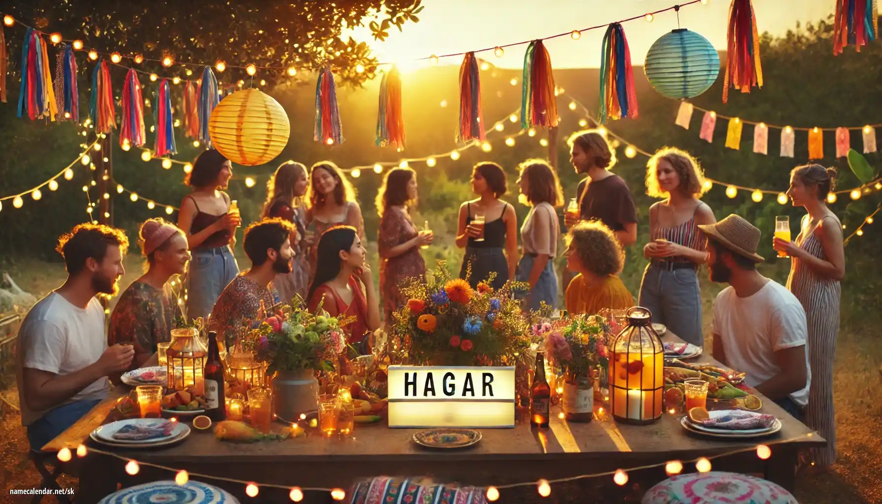 Oslava menín a mien - Hagar