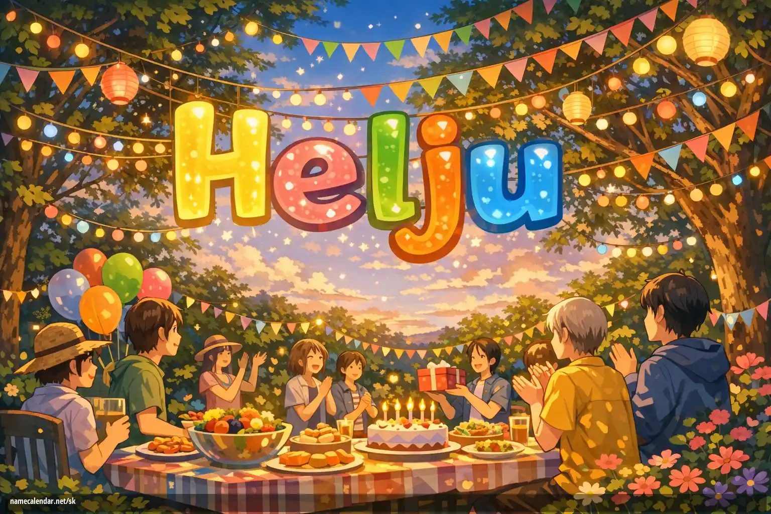Oslava menín a mien - Helju