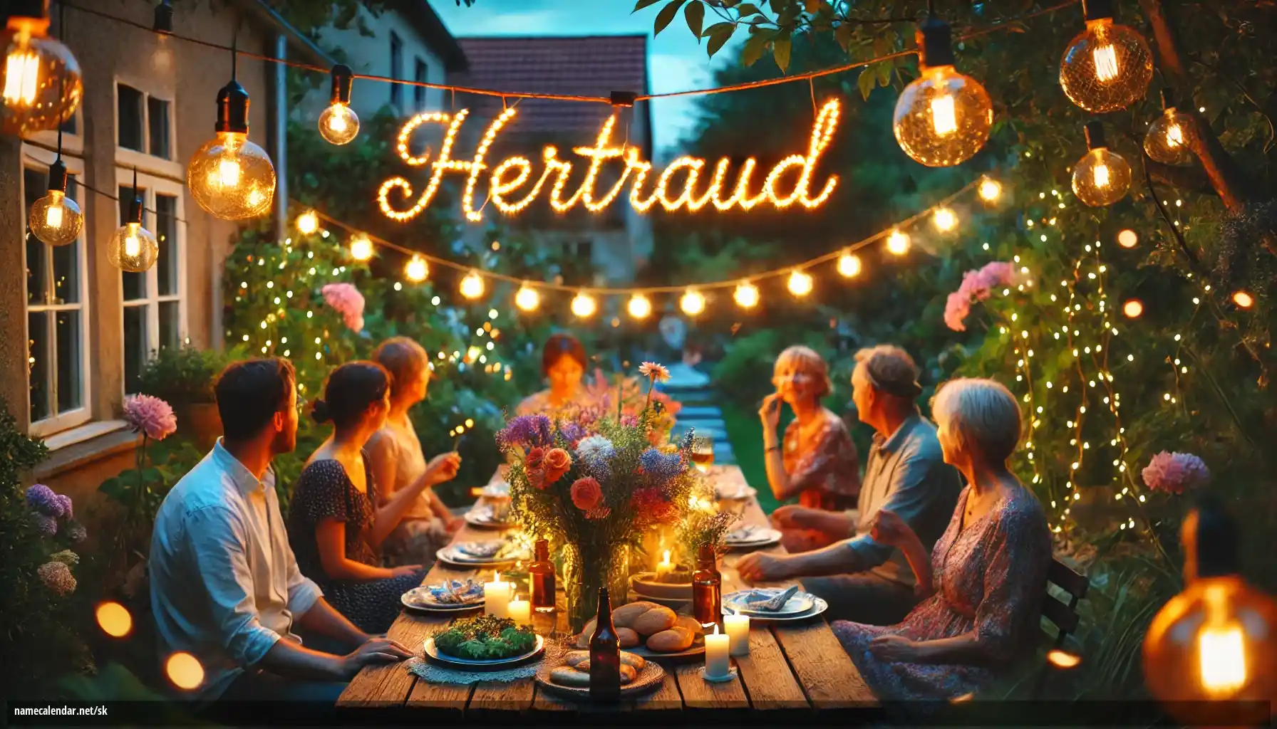 Oslava menín a mien - Hertraud