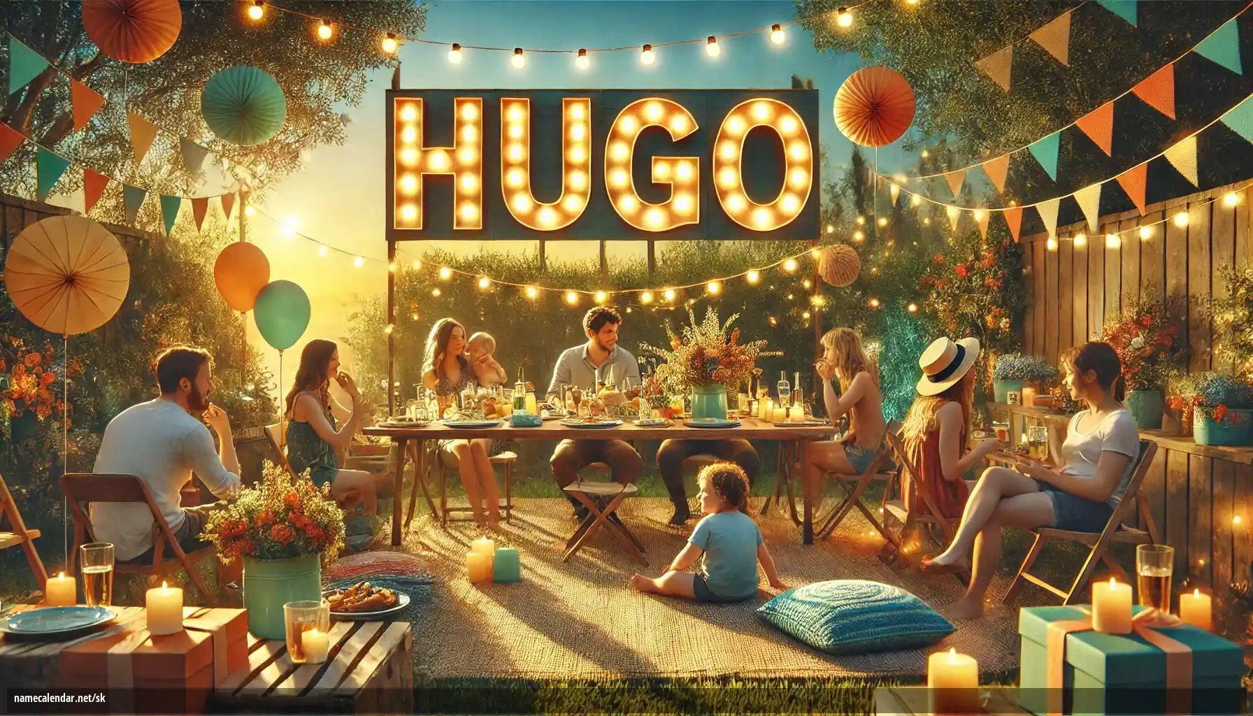 Oslava menín a mien - Hugo