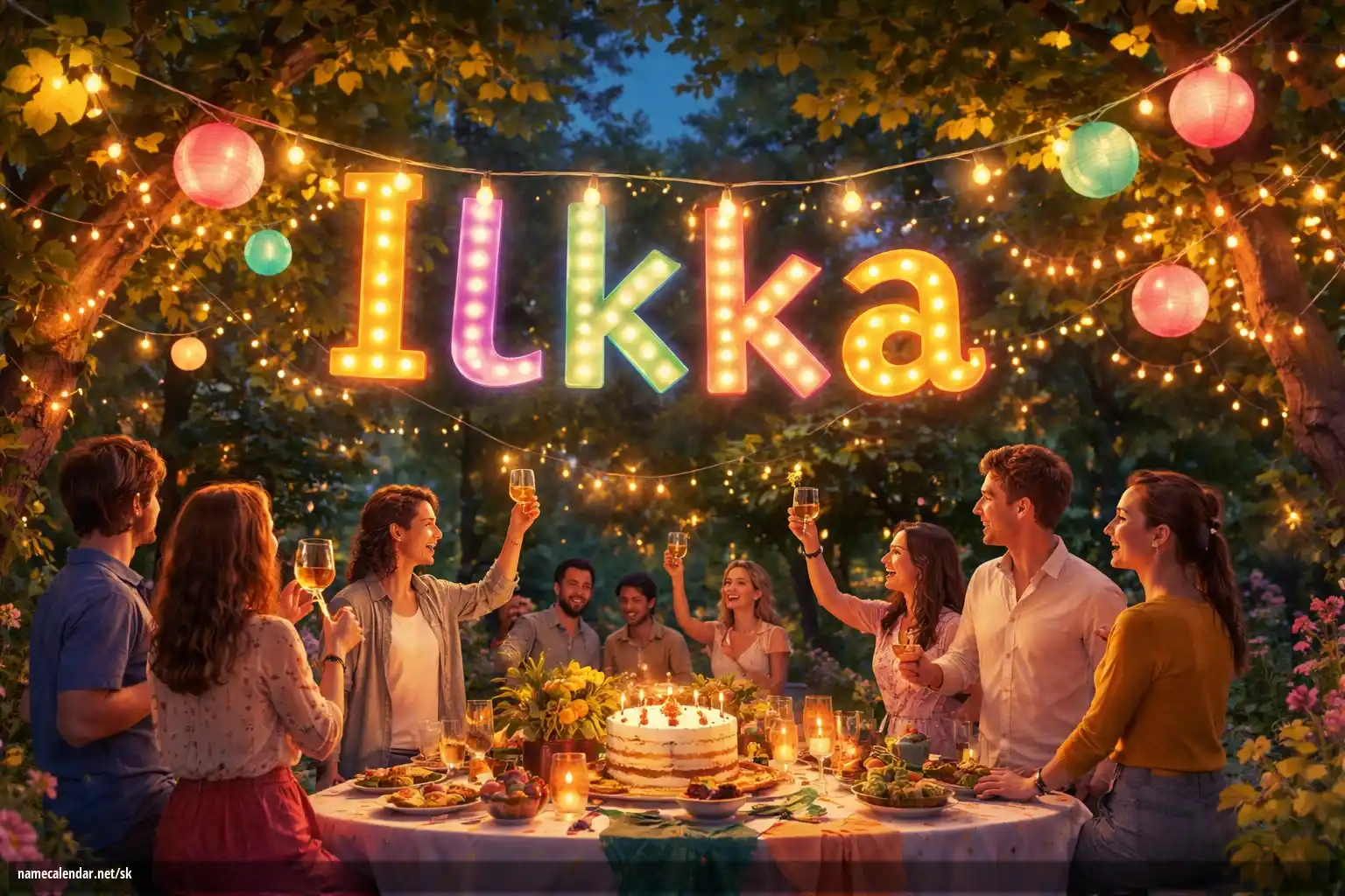 Oslava menín a mien - Ilkka