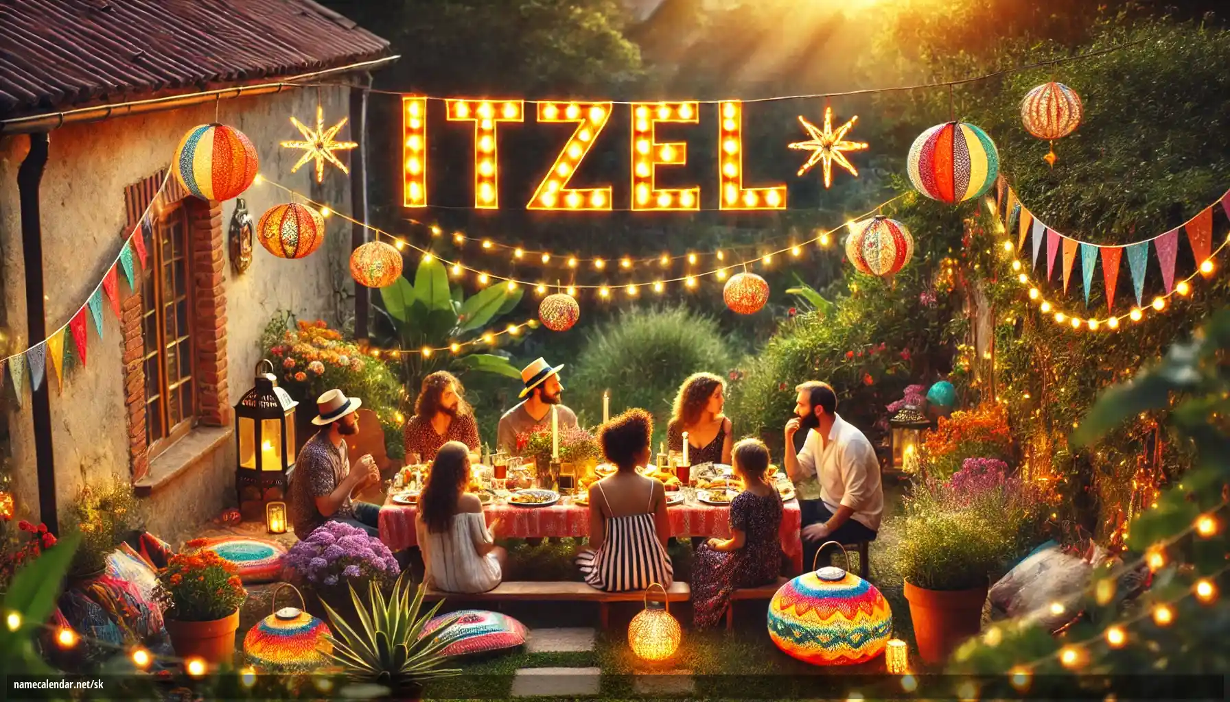 Oslava menín a mien - Itzel