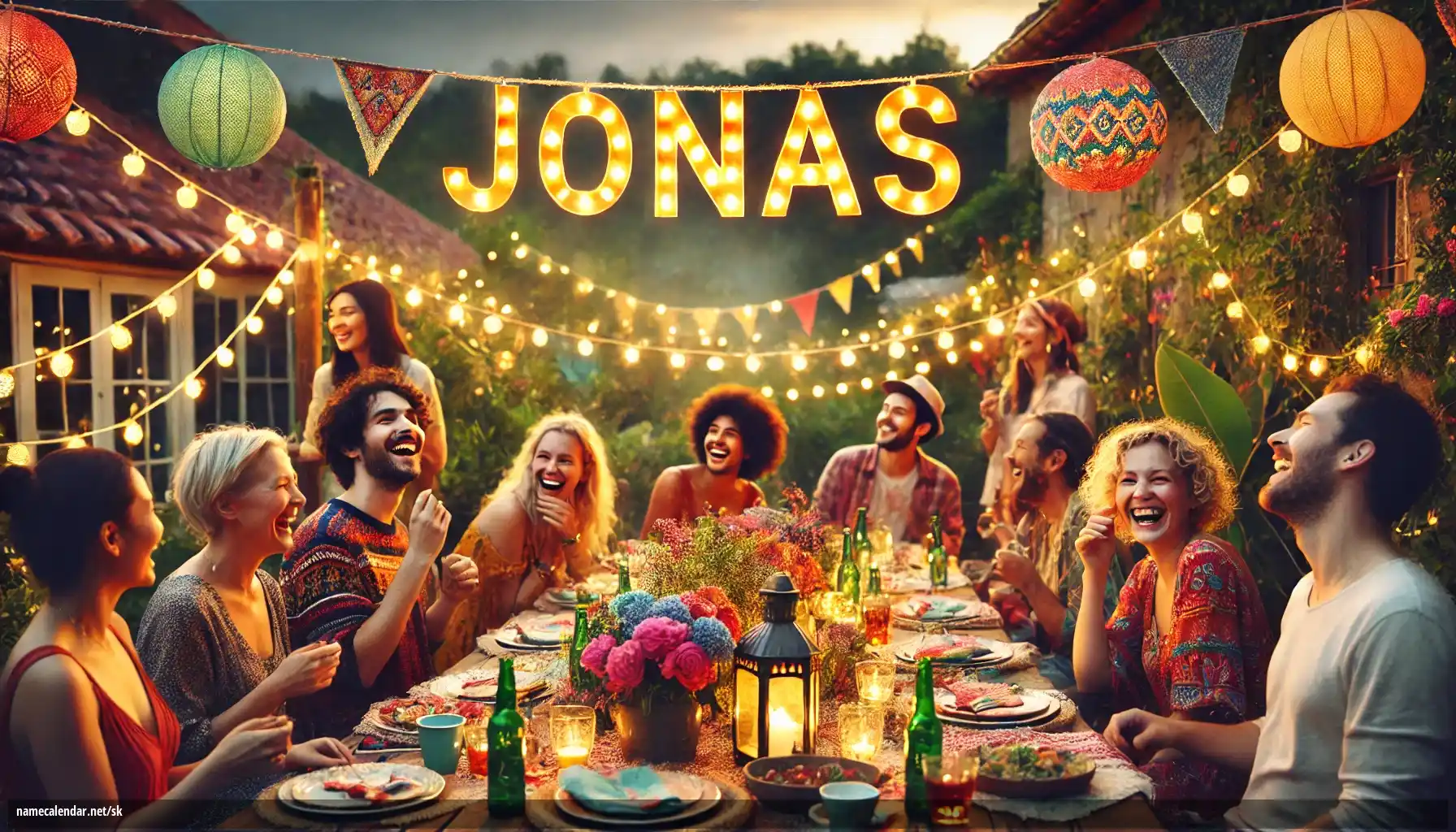 Oslava menín a mien - Jónás