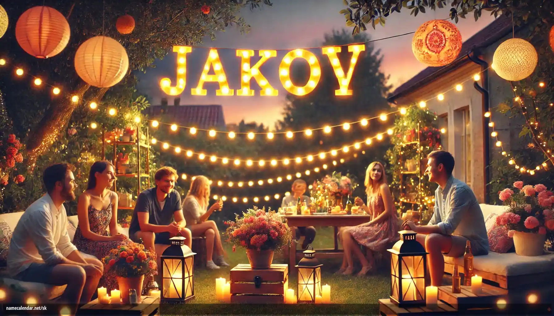 Oslava menín a mien - Jakov