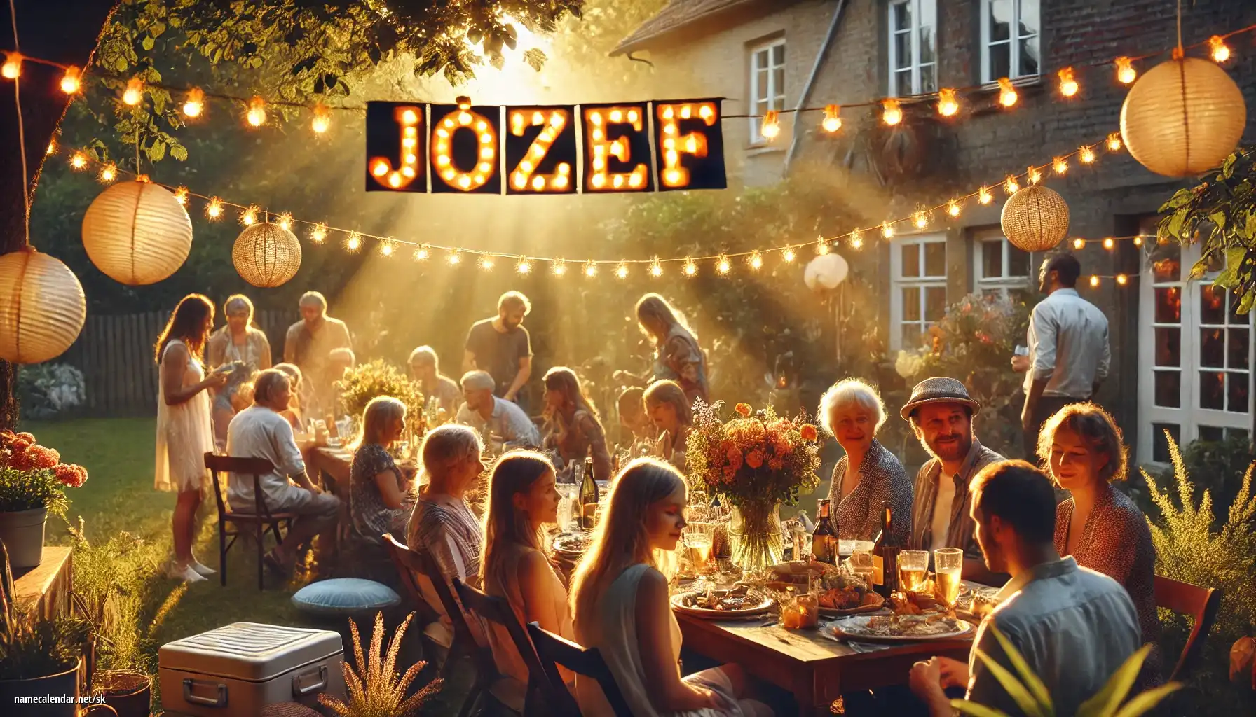 Oslava menín a mien - Jozef