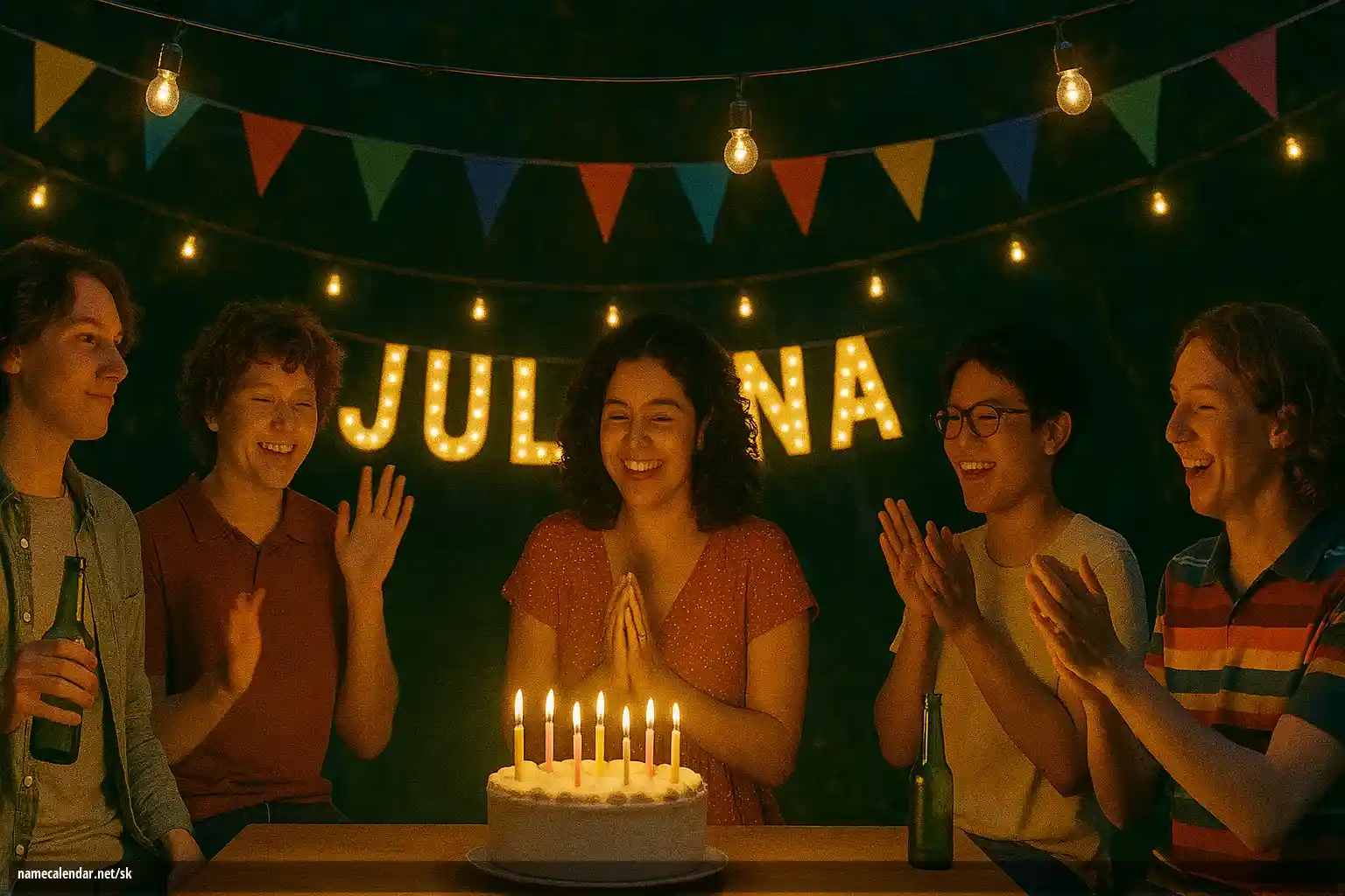 Oslava menín a mien - Juliana