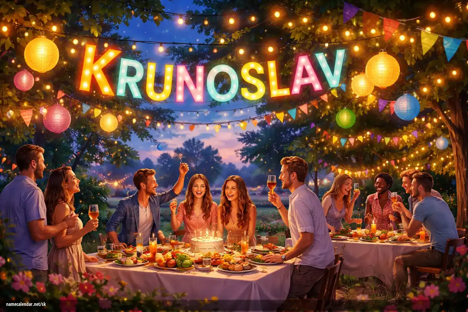 Oslava menín a mien - Krunoslav