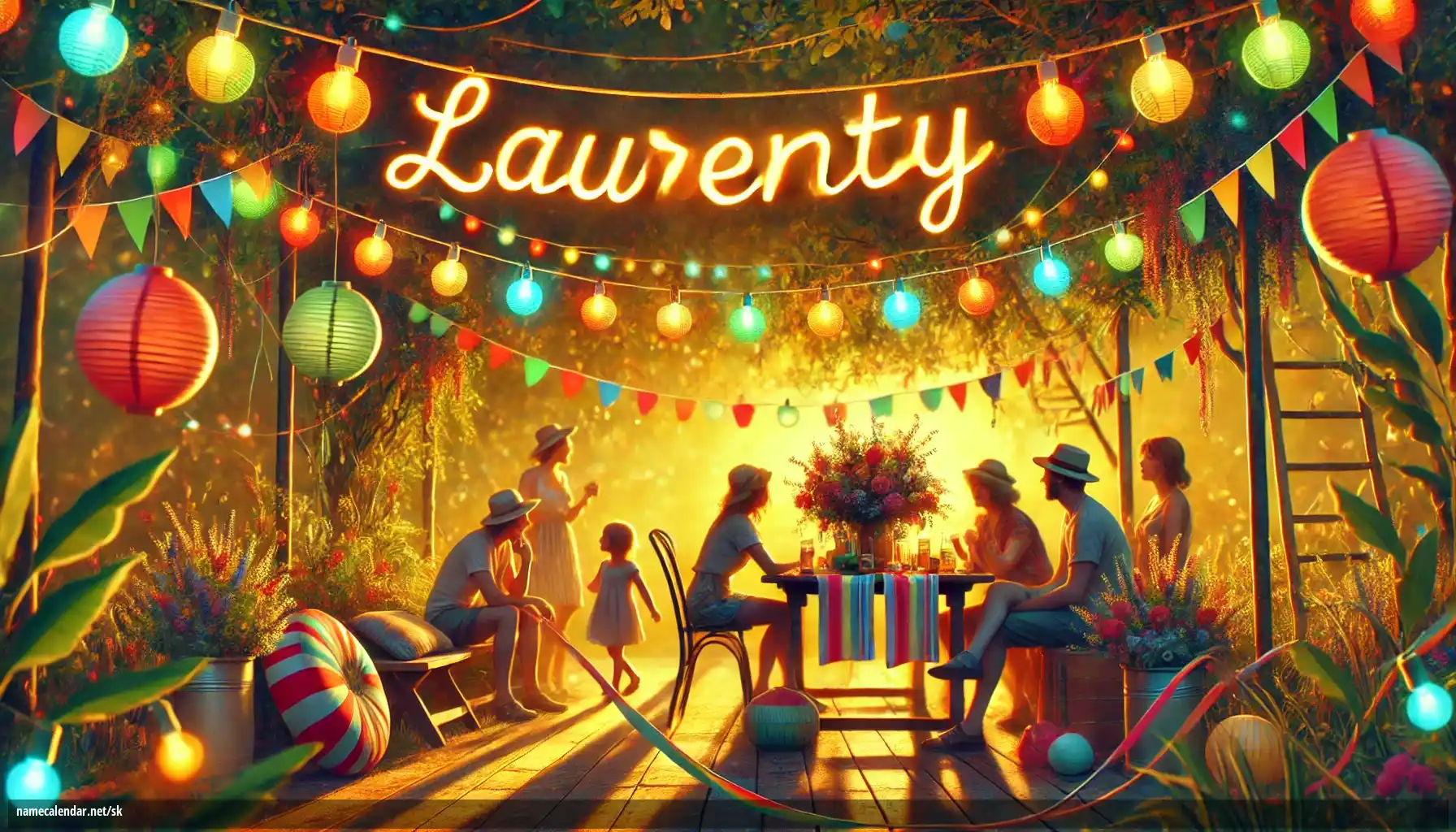 Oslava menín a mien - Laurenty