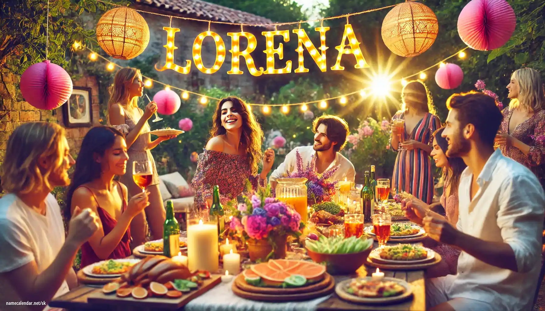 Oslava menín a mien - Lorena