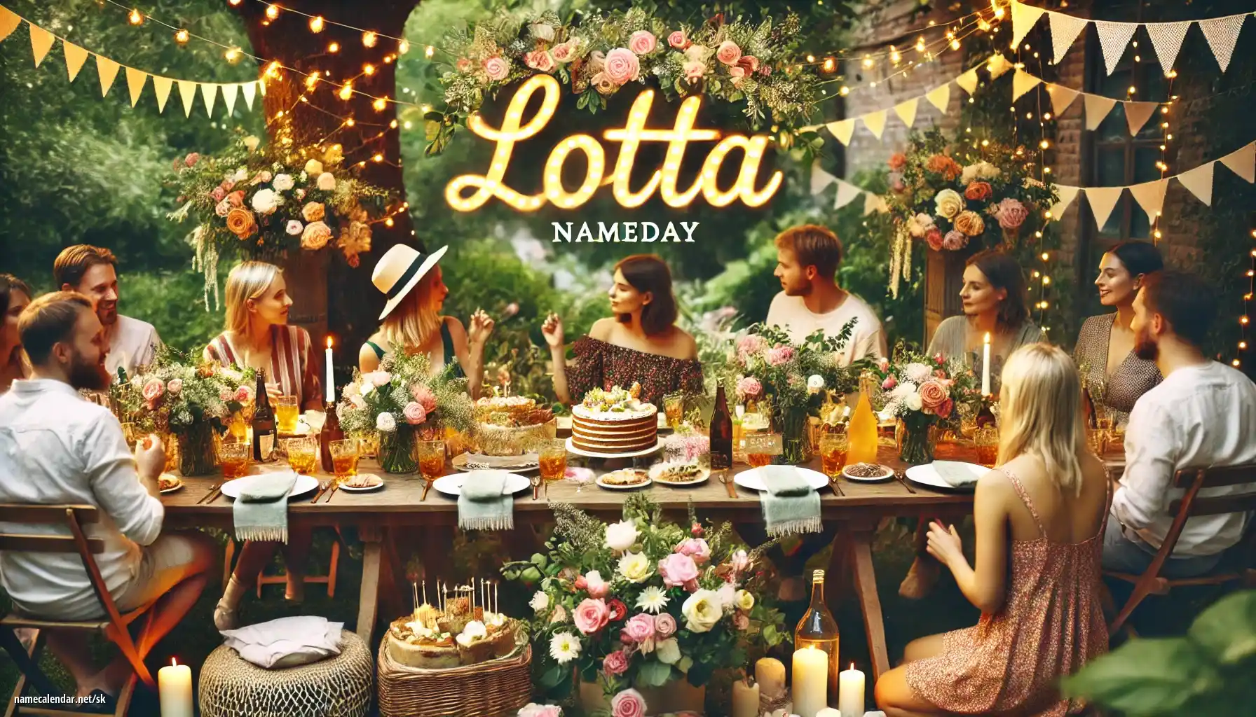 Oslava menín a mien - Lotta